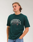 Arch Baseball Oversized Men's Tee - Celtic Green