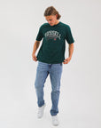 Arch Baseball Oversized Men's Tee - Celtic Green