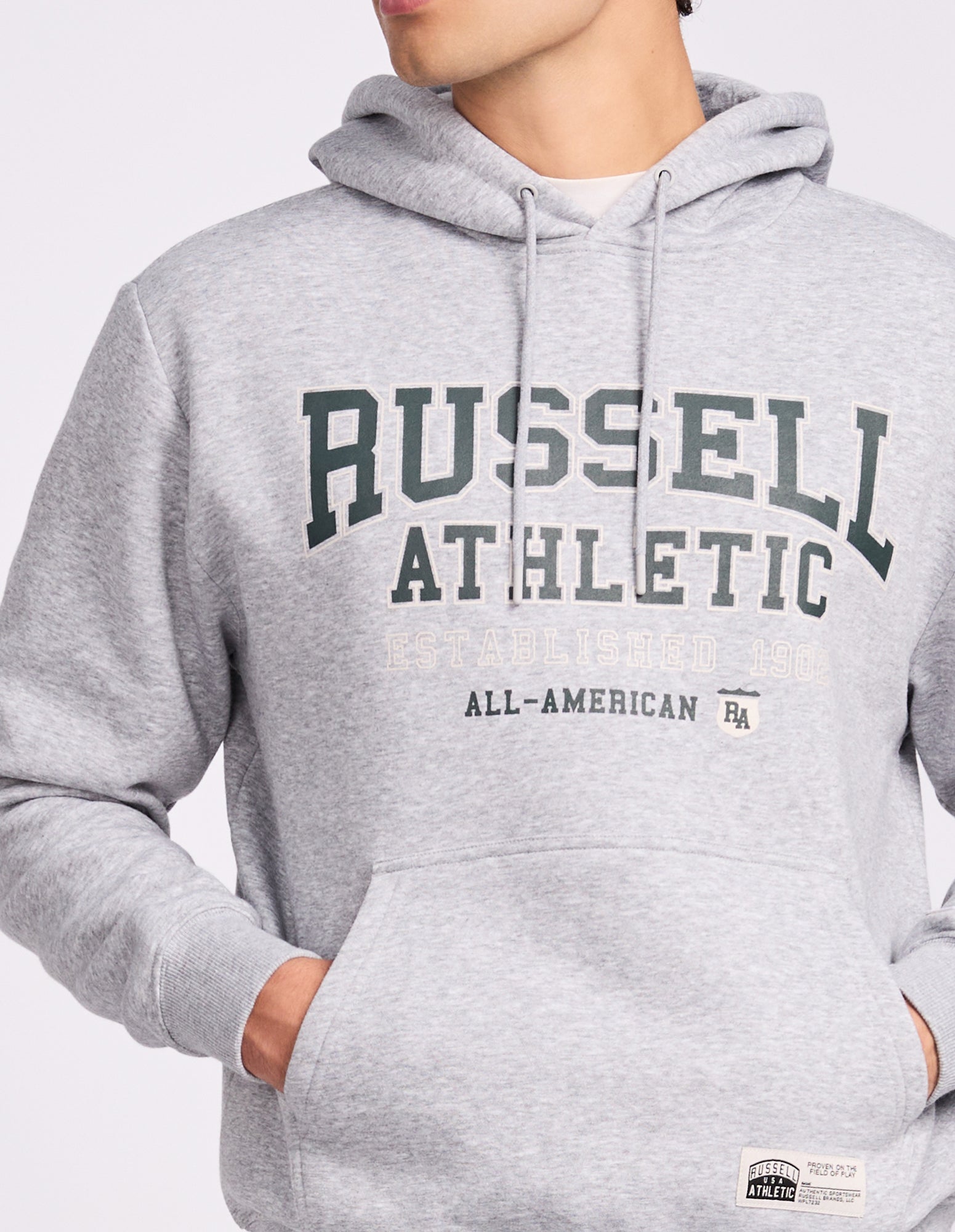 All American Hoodie - Grey Marle