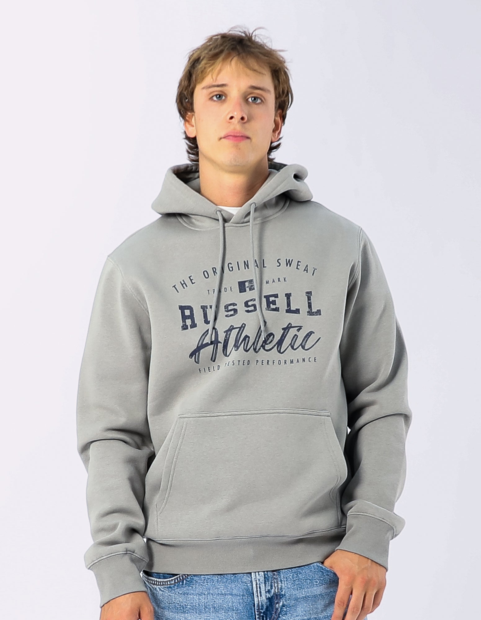 Mens Field Tested Hoodie - Greystone
