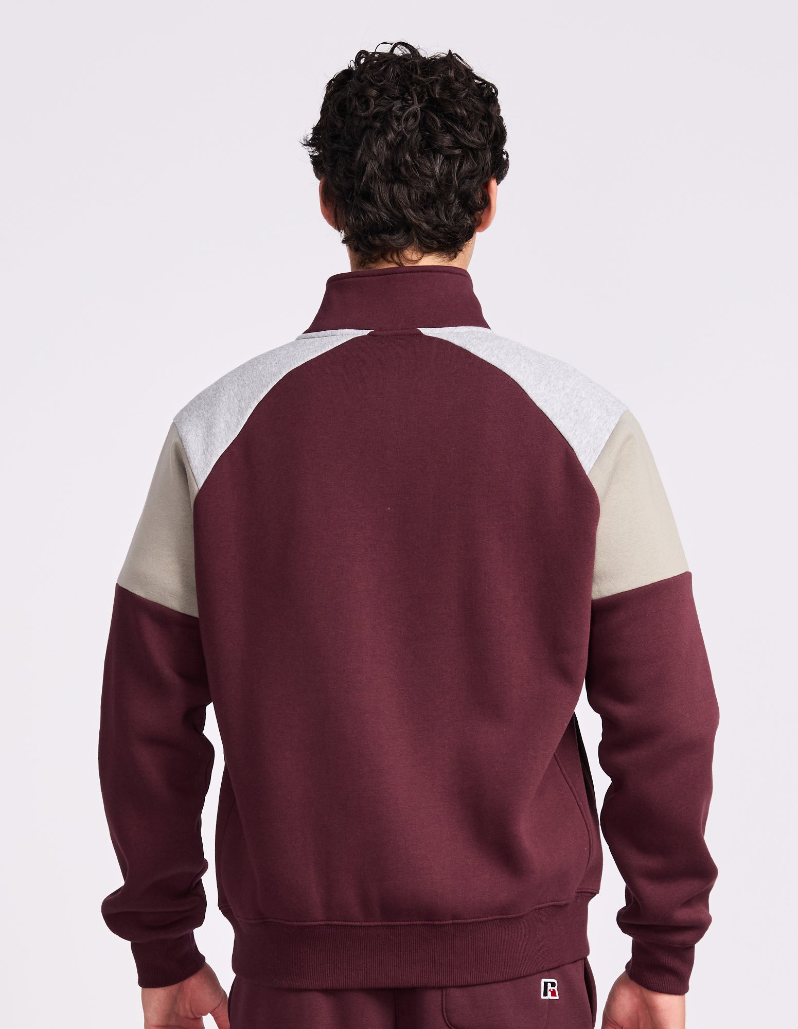 Hellcat Men's Quarter Zip - Plum Wine