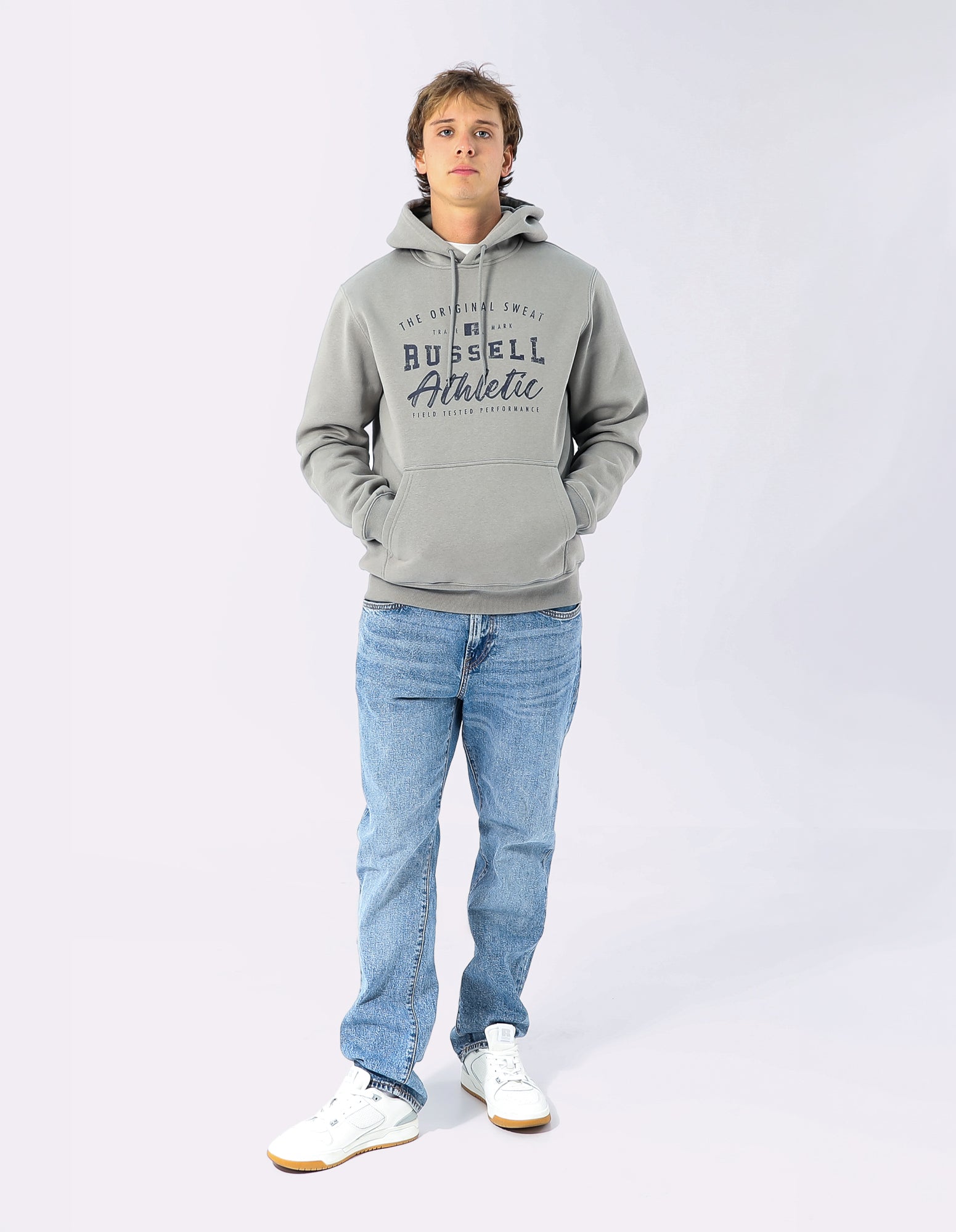 Mens Field Tested Hoodie - Greystone