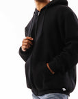 Russell Athletic Australia Unisex Dri-Power® Full Zip Hoodie - Black True Since 1902