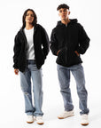 Russell Athletic Australia Unisex Dri-Power® Full Zip Hoodie - Black True Since 1902