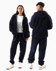 Russell Athletic Australia Unisex Dri-Power® Full Zip Hoodie - Navy True Since 1902
