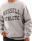 Russell Athletic Australia Men's Core Arch Crew - Grey Marle True Since 1902