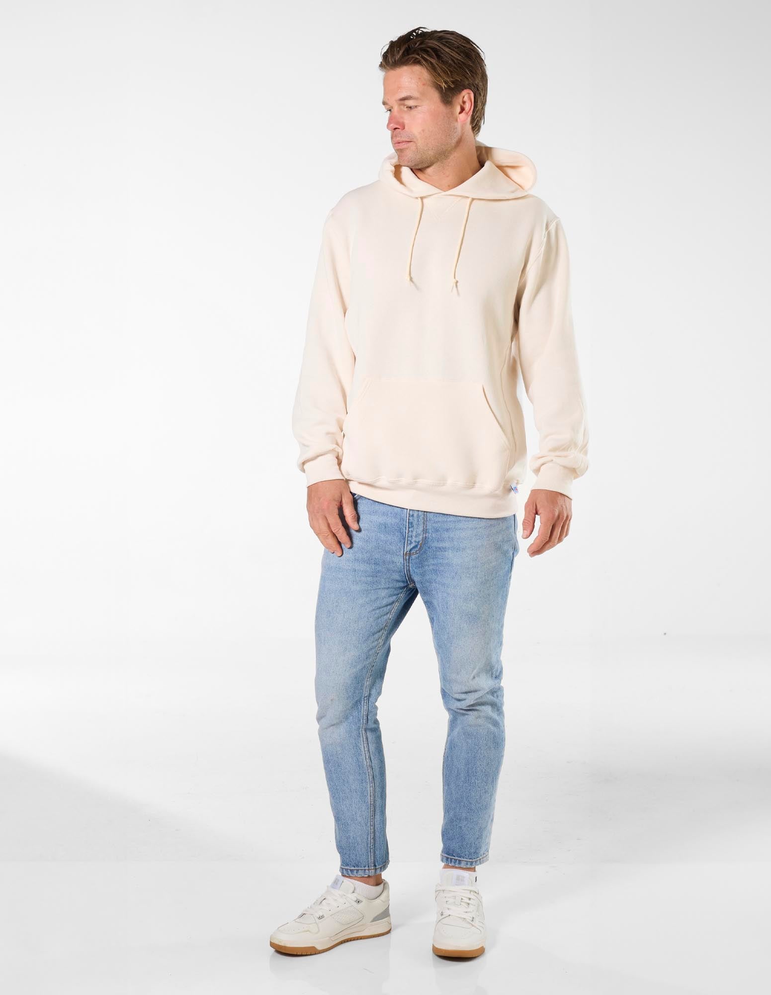 Russell Athletic Australia Unisex Dri-Power® Hoodie - Vintage White True Since 1902