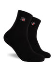 Russell Athletic Australia Essential Quarter Socks 3 Pack - Black True Since 1902