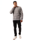 Russell Athletic Australia Men's Originals Small Arch Crew - Grey Marle True Since 1902