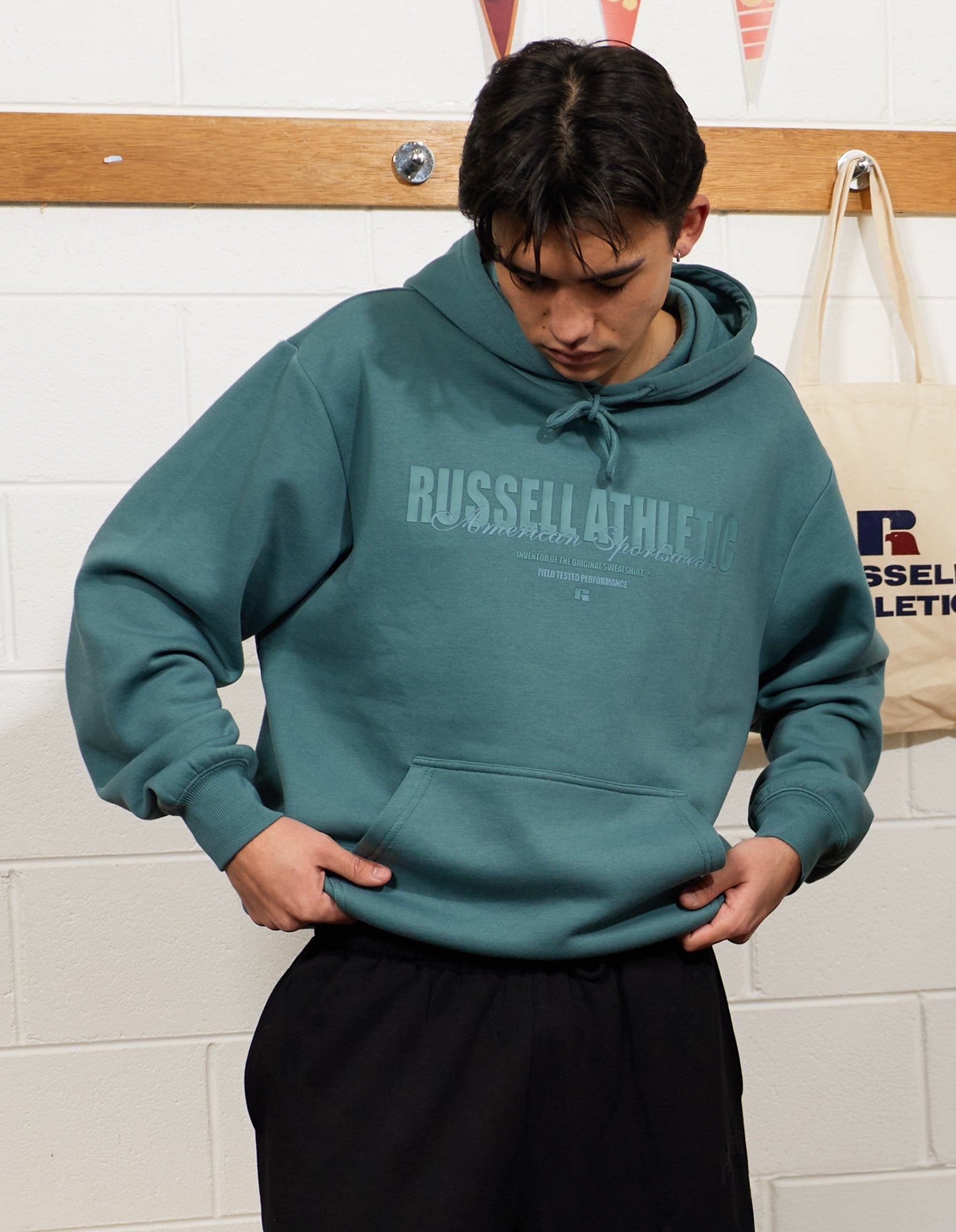 Impact Men's Hoodie - Washed Teal