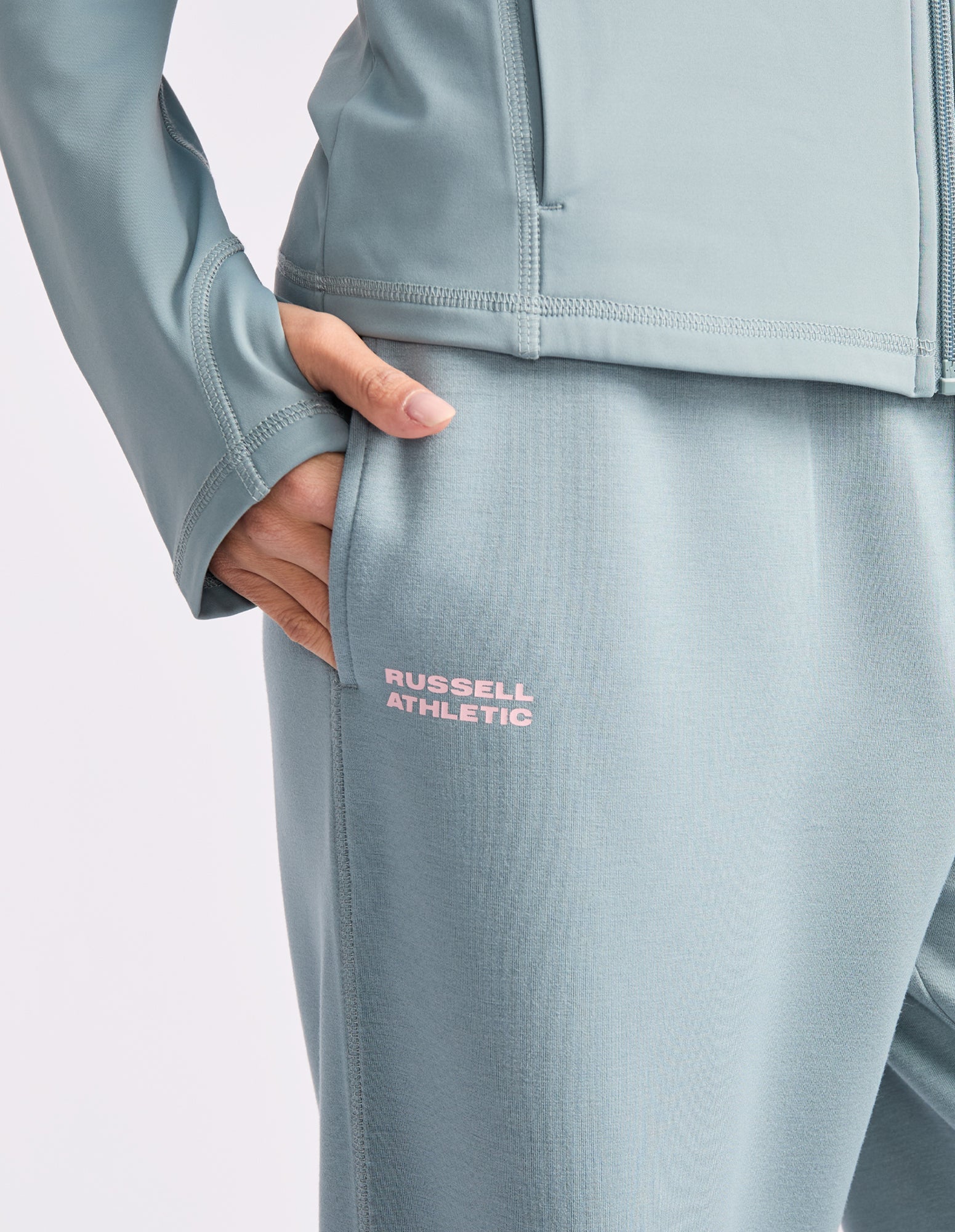Russell Athletic Australia Miranda Open Leg Women's Trackpant - Foam Green True Since 1902