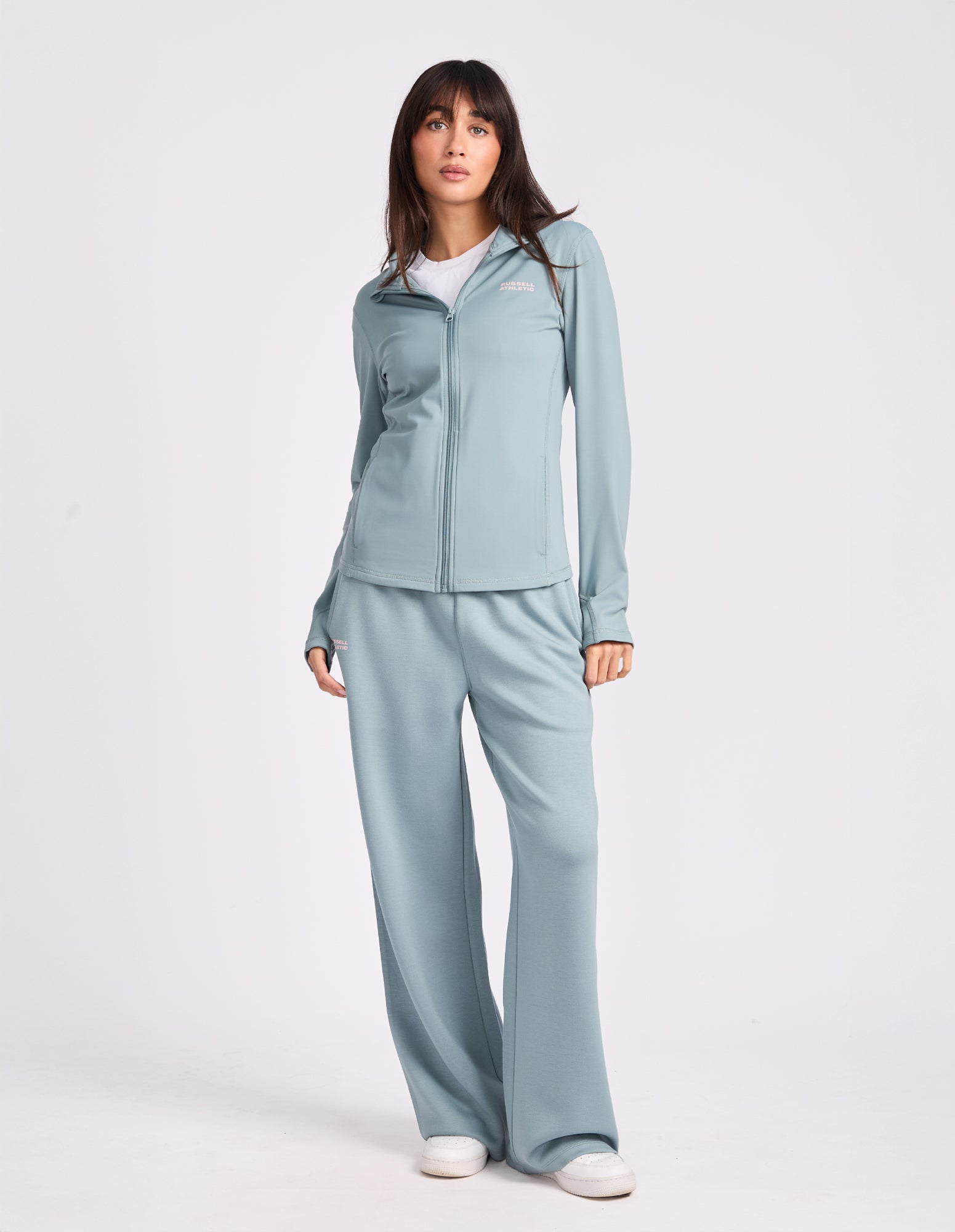 Russell Athletic Australia Miranda Open Leg Women's Trackpant - Foam Green True Since 1902