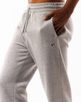 Russell Athletic Australia Men's R Logo Straight Leg Trackpants - Grey Marle True Since 1902