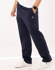 Russell Athletic Australia Men's R Logo Straight Leg Track Pants - Michigan Navy True Since 1902