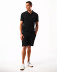 Russell Athletic Australia Men's Active Stretch Chino Short - Black True Since 1902