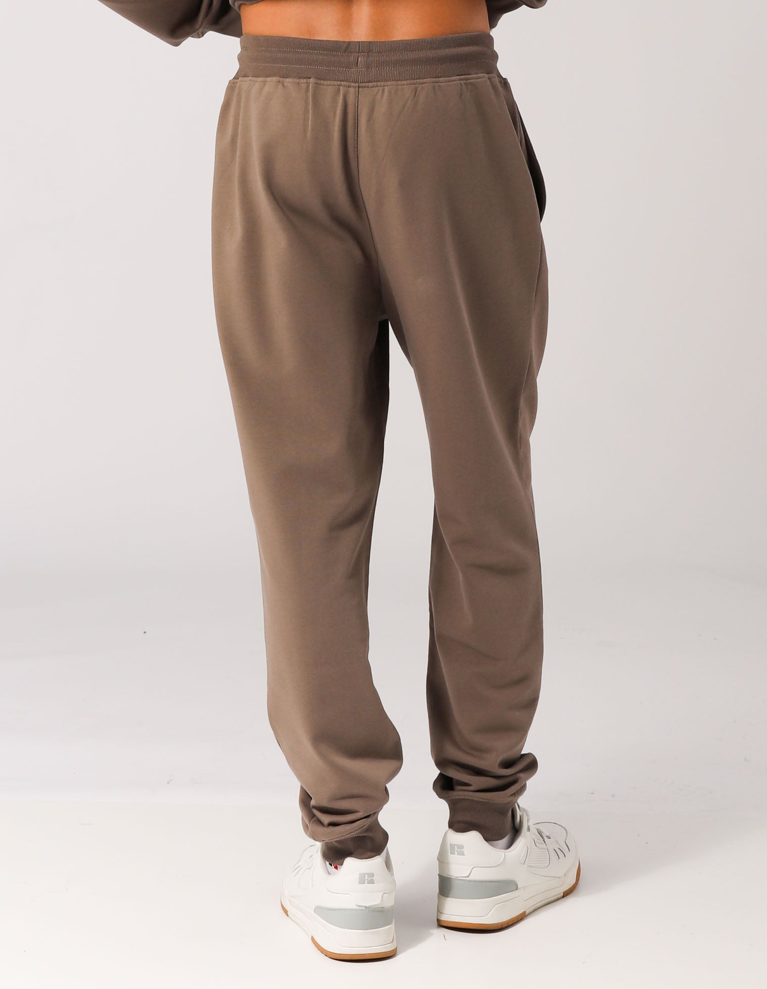 Russell Athletic Australia Men's USA 1902 Cuff Trackpant - Mocha True Since 1902