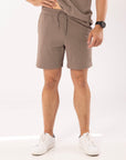 Russell Athletic Australia Men's Brooklyn Rugby Short - Mocha True Since 1902