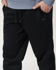 Men's Brooklyn Cuffed Trackpant - Black