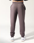 Men's Brooklyn Cuffed Track Pants in Peat Colour