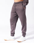 Men's Brooklyn Cuffed Track Pants in Peat Colour