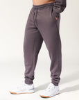 Men's Brooklyn Cuffed Track Pants in Peat Colour