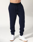 Men's Brooklyn Cuffed Trackpant - Michigan Navy
