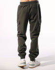 Russell Athletic Australia Men's Brooklyn Cargo Trackpant - Olive True Since 1902