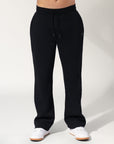Men's R Tech Open Leg Trackpant - Black