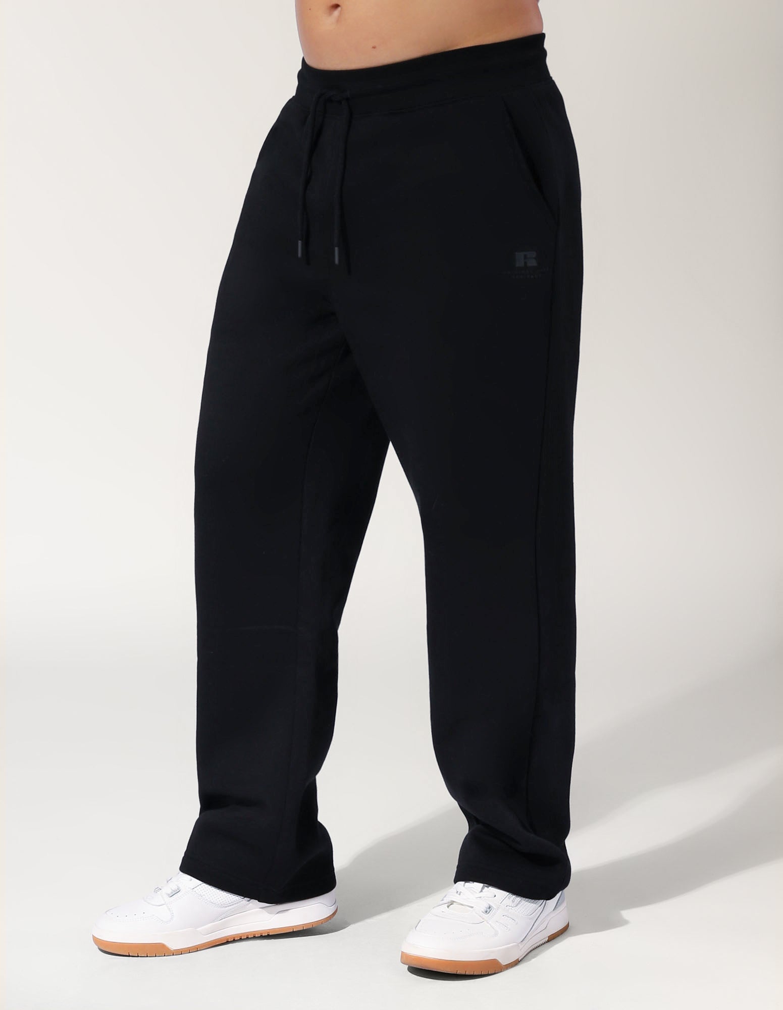 Men's R Tech Open Leg Trackpant - Black