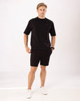 Russell Athletic Australia Men's R Tech Leisure Track Short - Black True Since 1902
