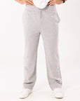 Russell Athletic Australia Men's R Logo Straight Leg Trackpant - Grey Marle True Since 1902
