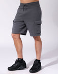 Brooklyn Cargo Men's Track Shorts - Iron