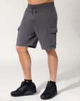 Brooklyn Cargo Men's Track Shorts - Iron