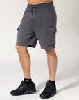 Brooklyn Cargo Men's Track Shorts - Iron