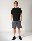 Brooklyn Cargo Men's Track Shorts - Iron