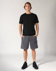 Brooklyn Cargo Men's Track Shorts - Iron