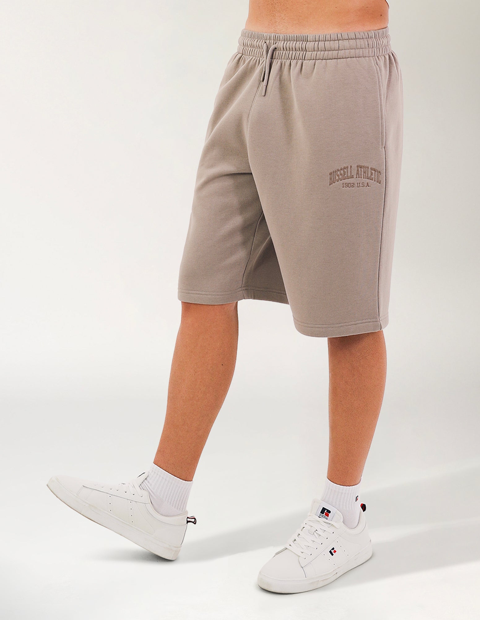 Men's Big Arch Baggy Trackshort - Driftwood