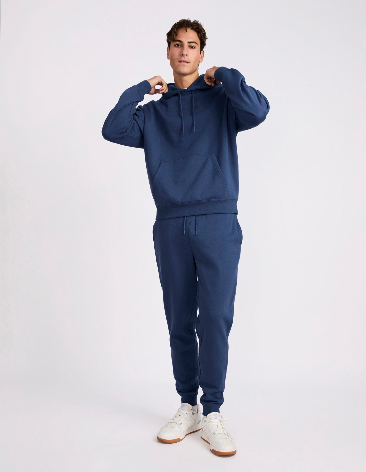 Brooklyn Men's Cuff Trackpant - Dark Blue