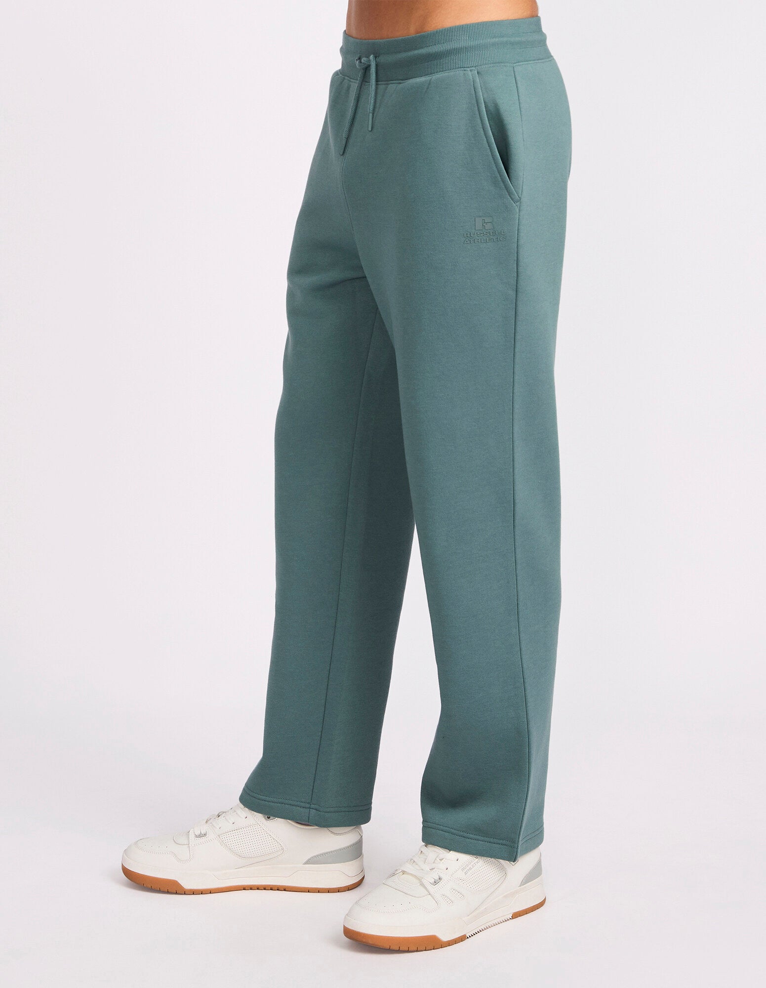 Brooklyn Men's Straight Leg Trackpant - Washed Teal
