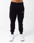Russell Athletic Australia Men's Originals Big Arch Unbrushed Cuffed Track Pants - Black True Since 1902