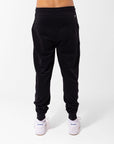 Russell Athletic Australia Men's Originals Big Arch Unbrushed Cuffed Track Pants - Black True Since 1902