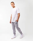 Russell Athletic Australia Men's Originals Big Arch Unbrushed Cuffed Track Pants - Grey Marle True Since 1902