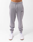 Russell Athletic Australia Men's Originals Big Arch Unbrushed Cuffed Track Pants - Grey Marle True Since 1902