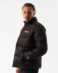 Russell Athletic Australia Men's Hampton Puffer Jacket in Black True Since 1902