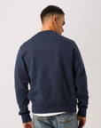 Russell Athletic Australia Men's Keyline Bar Logo Crew - Navy Marle True Since 1902