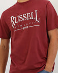 Glendale Oversized Men's Tee - Burnt Russet