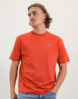 R Logo Oversize Men's Tee - Chilli