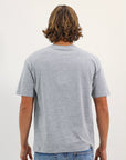 1902 Oversized Men's Tee - Grey Marle