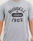 1902 Oversized Men's Tee - Grey Marle