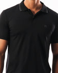 Russell Athletic Australia Men's Active Polo - Black True Since 1902